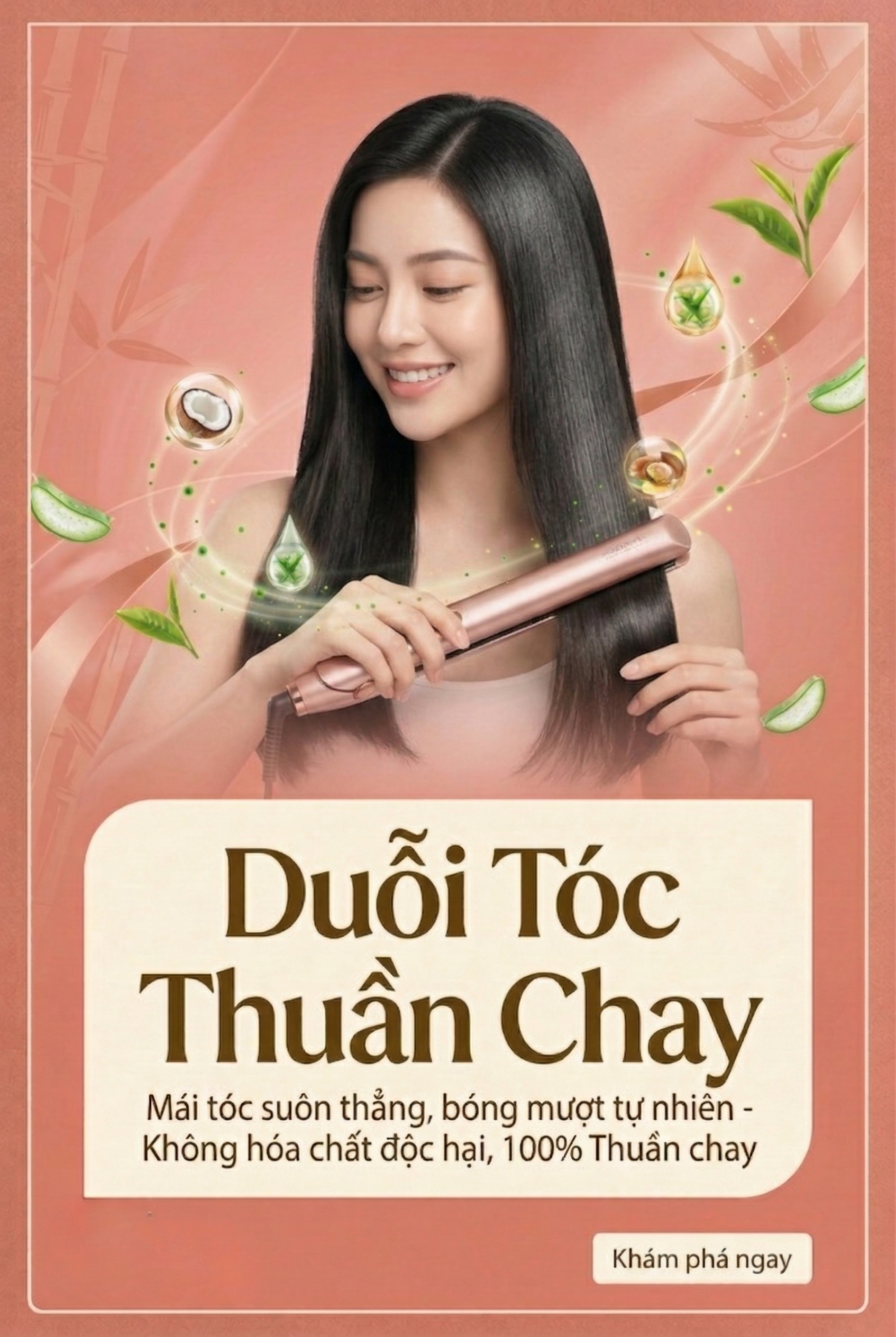 DUỖI TÓC THUẦN CHAY